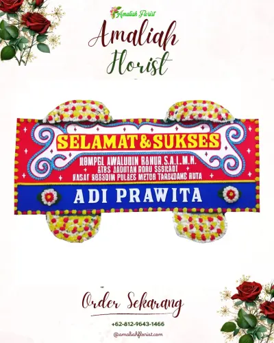 Karangan Bunga Ucapan Selamat cianjur